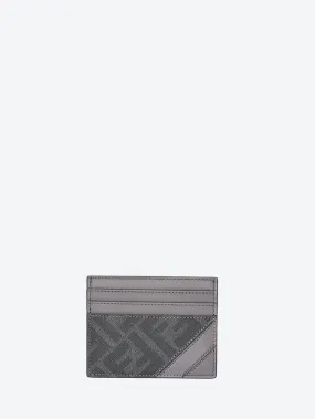 Fendi diagonal libero card case