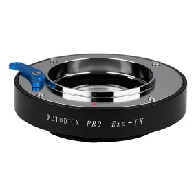 Fotodiox Pro Lens Mount Adapter - Exakta, Auto Topcon SLR Lens to Pentax K (PK) Mount SLR Camera Body