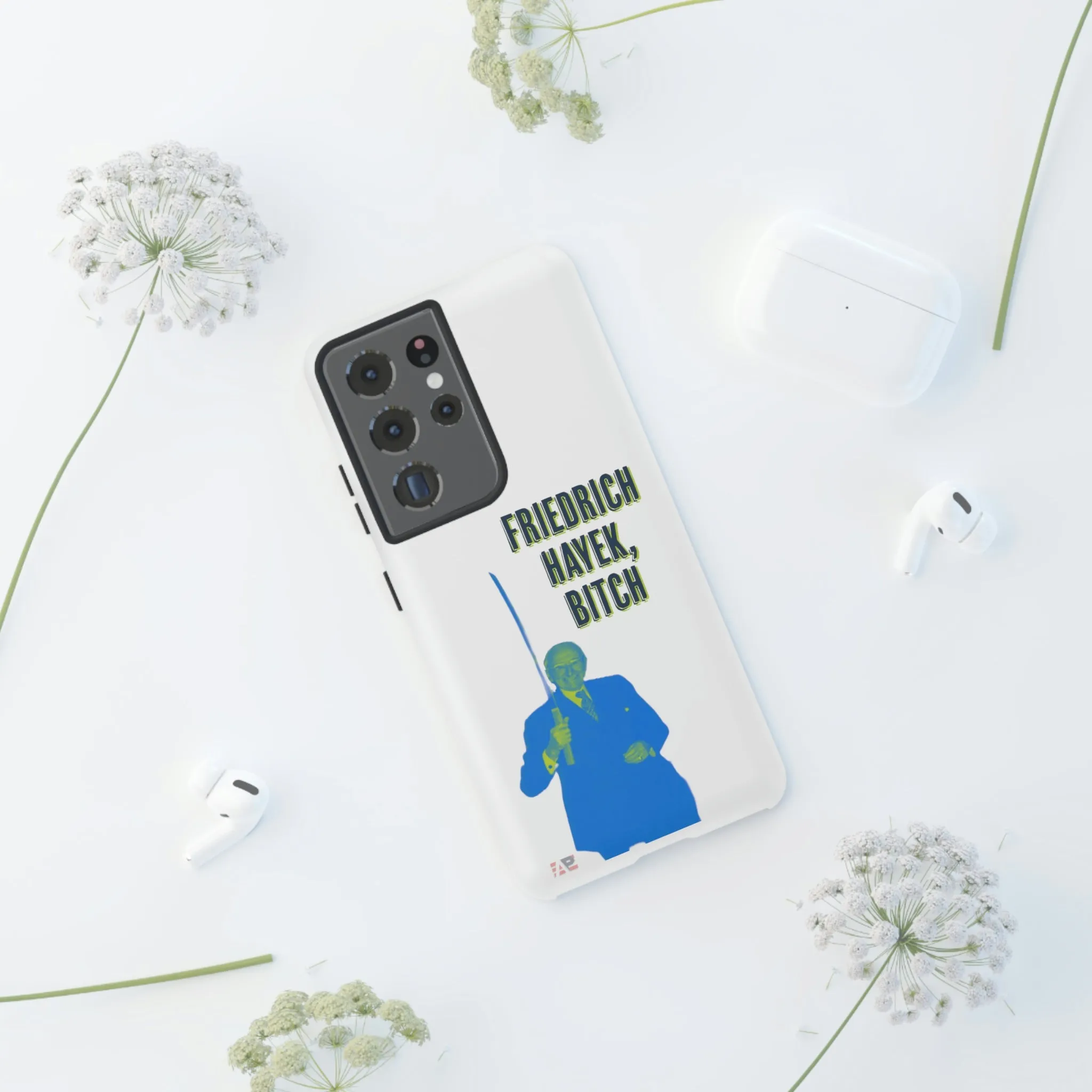 Friedrich Hayek Sword Bitch Phone Cases