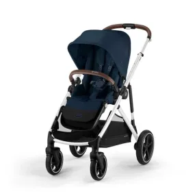 Gazelle S 2 Stroller - Navy / Silver Frame