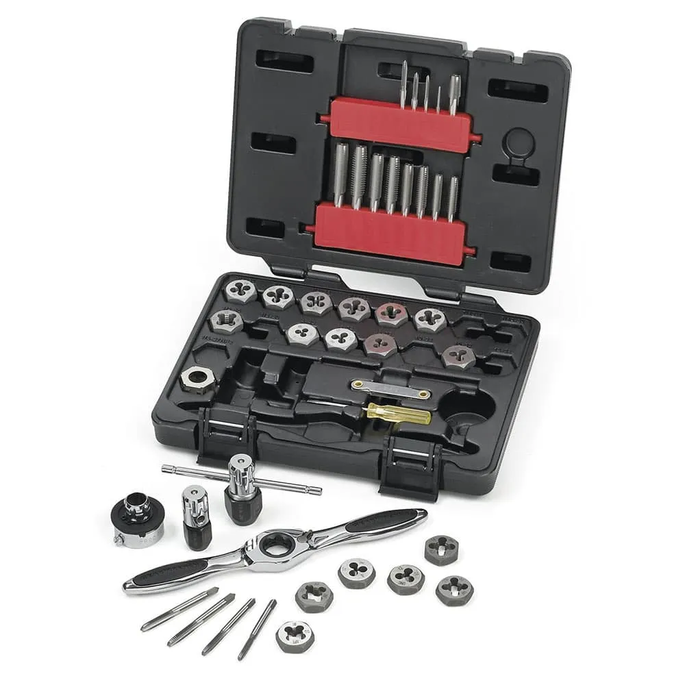 GearWrench 3885 42 Pc. SAE Ratcheting Tap and Die Set