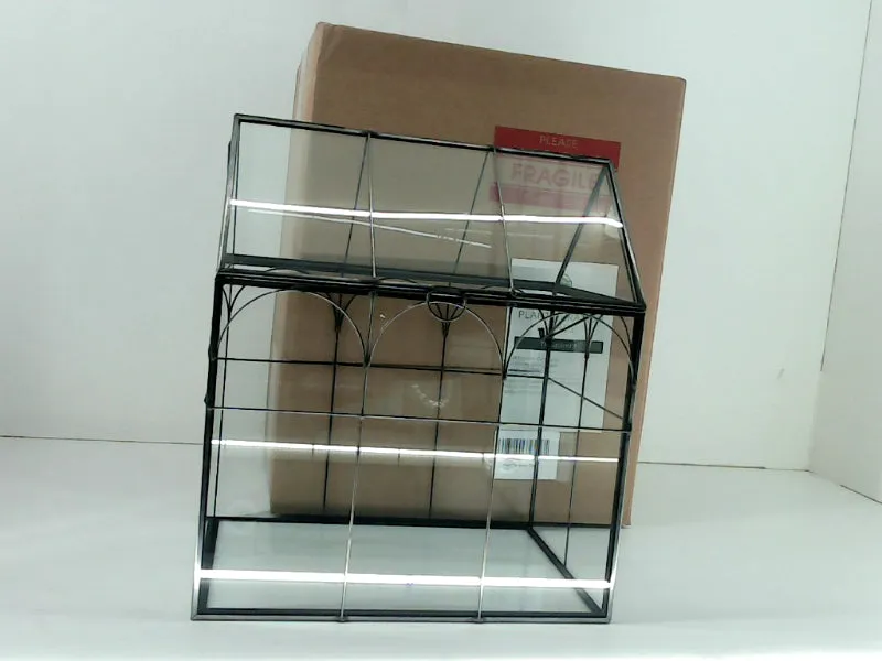 Glass Terrarium with Lid Indoor Greenhouse Planter 9x11x6 Inch