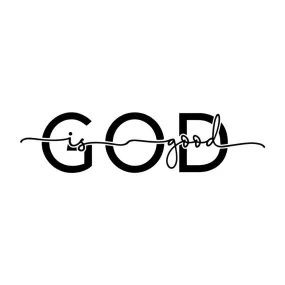 God is Good Auto Decal