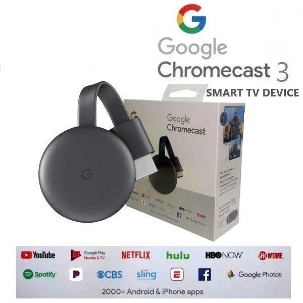 Google Chromecast 3