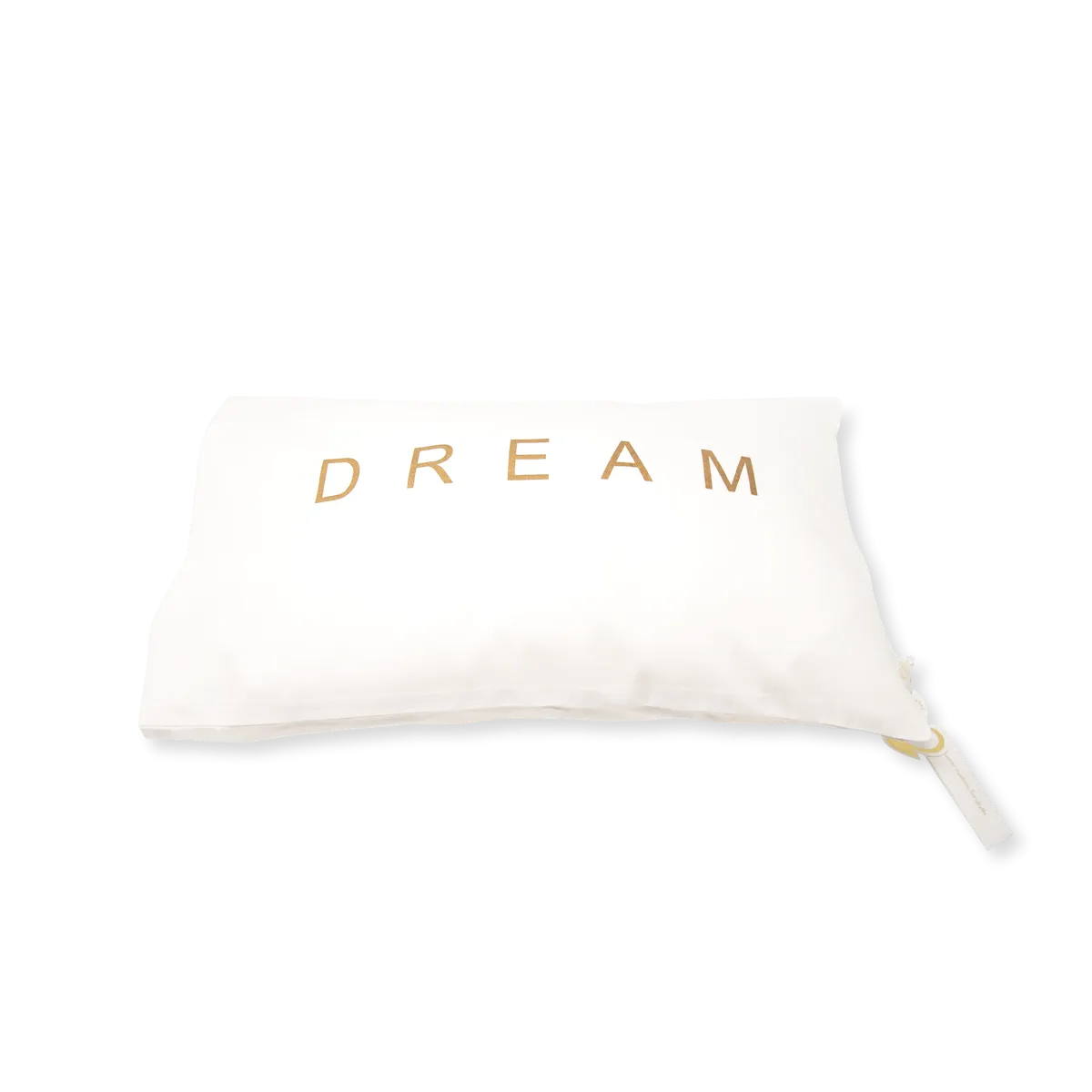 Handprinted Junior Cushion (Kid’s pillow) – DREAM - Gold