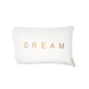 Handprinted Junior Cushion (Kid’s pillow) – DREAM - Gold