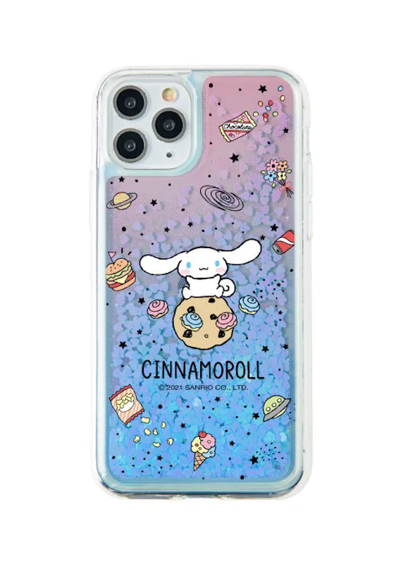 Hello Kitty & Friends shining glitter iPhone jelly case - SANRIO Korea