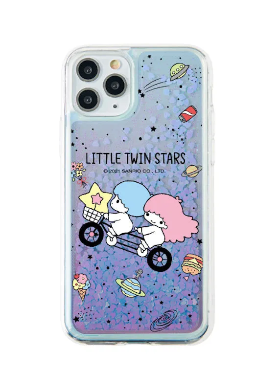 Hello Kitty & Friends shining glitter iPhone jelly case - SANRIO Korea