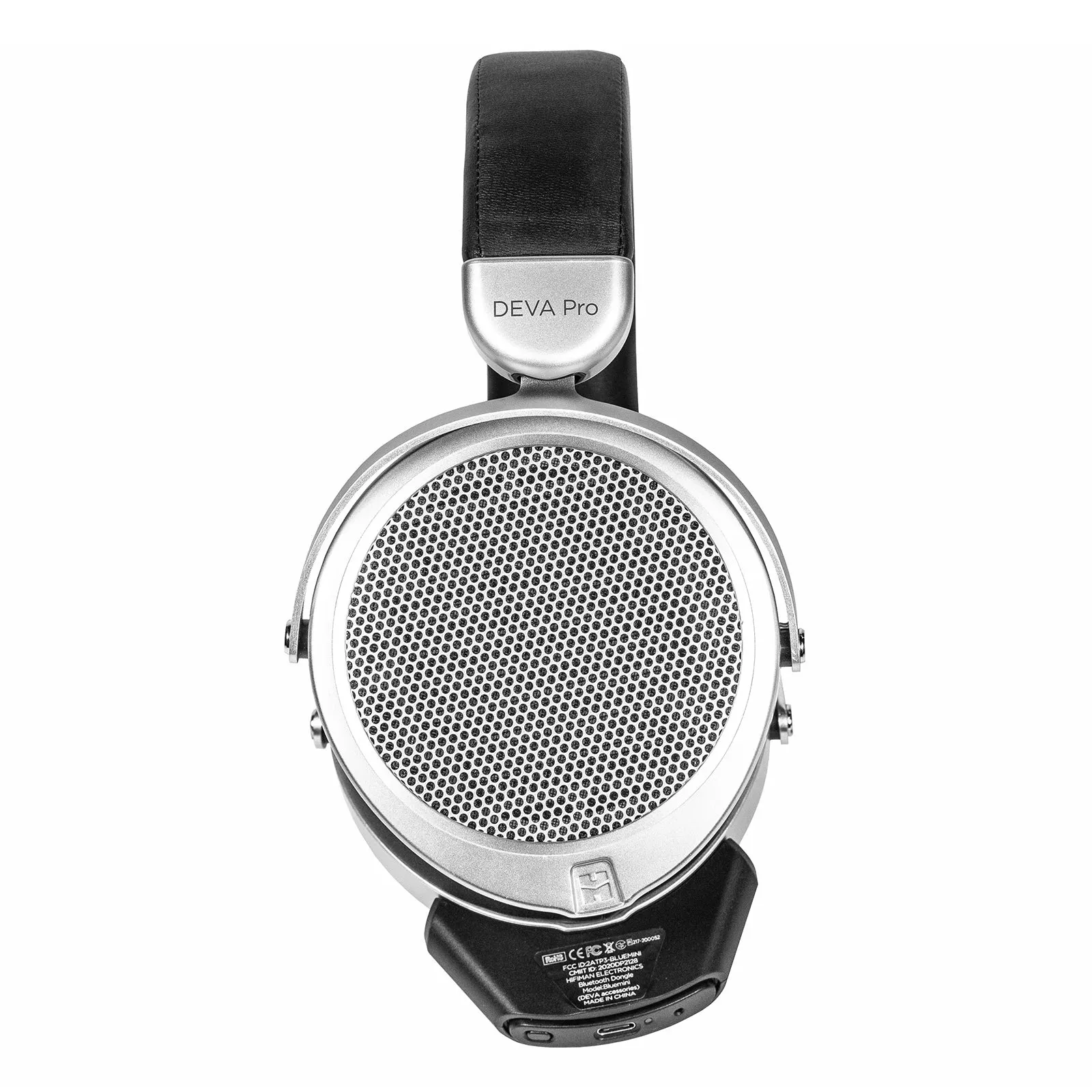 HIFIMAN Deva-Pro Over-Ear Full-Size Open-Back Planar Magnetic Headphone with Stealth Magnet and BlueMini R2R Bluetooth Receiver