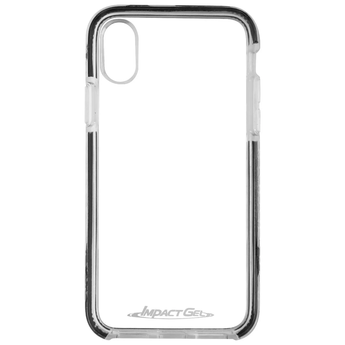 Impact Gel Crusader Lite Series Case for Apple iPhone X - Clear/Black