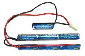 Intellect 9.6v 2000 mah Mini Connector Airsoft Battery