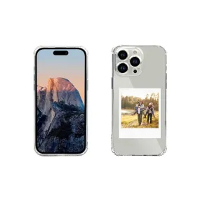 iPhone 15 pro Back Cover with Camera Protection - Custom Clear Cover with Photo