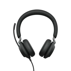 Jabra Evolve2 40 Se Uc Stereo - Headset - On-Ear - Wired - Usb-C - Noise Isolating - Optimised For Uc