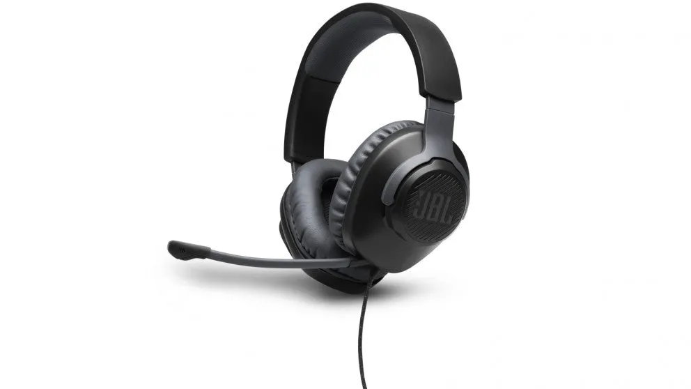 JBL Quantum 100 Wired Over-Ear Gaming Headset Black 4805508