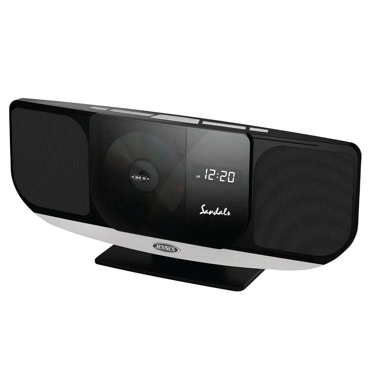 Jensen Audio Wall Mountable Bluetooth Music System with MP3 CD Player