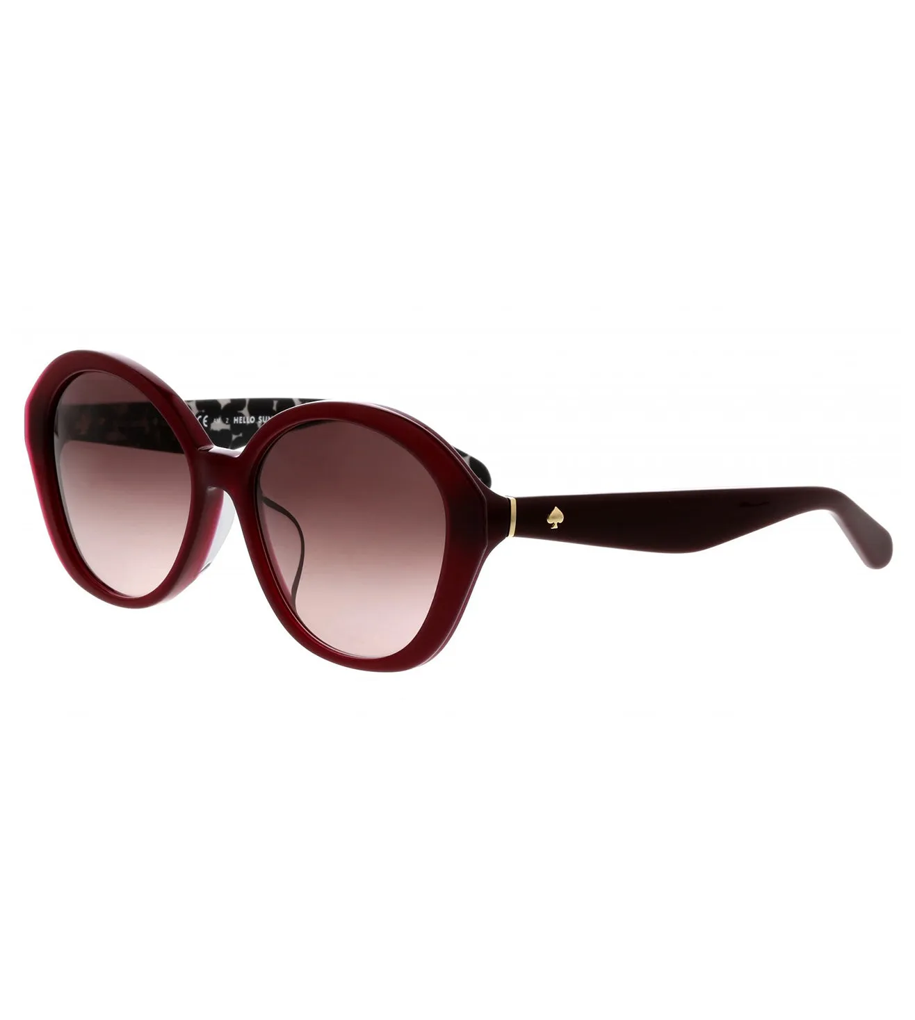 Kate Spade Women's Smoke Oval Sunglasses