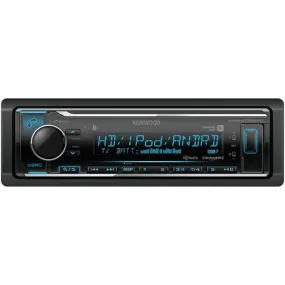 KENWOOD KMM-BT522HD Single-DIN In-Dash Digital Media Receiver with Bluetooth, HD Radio & SiriusXM Ready