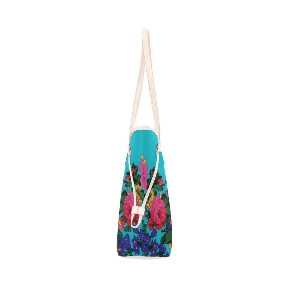 Kokum's Revenge-Sky Clover Canvas Tote Bag