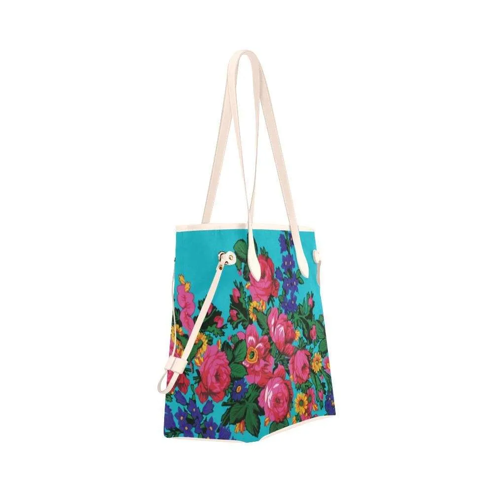 Kokum's Revenge-Sky Clover Canvas Tote Bag