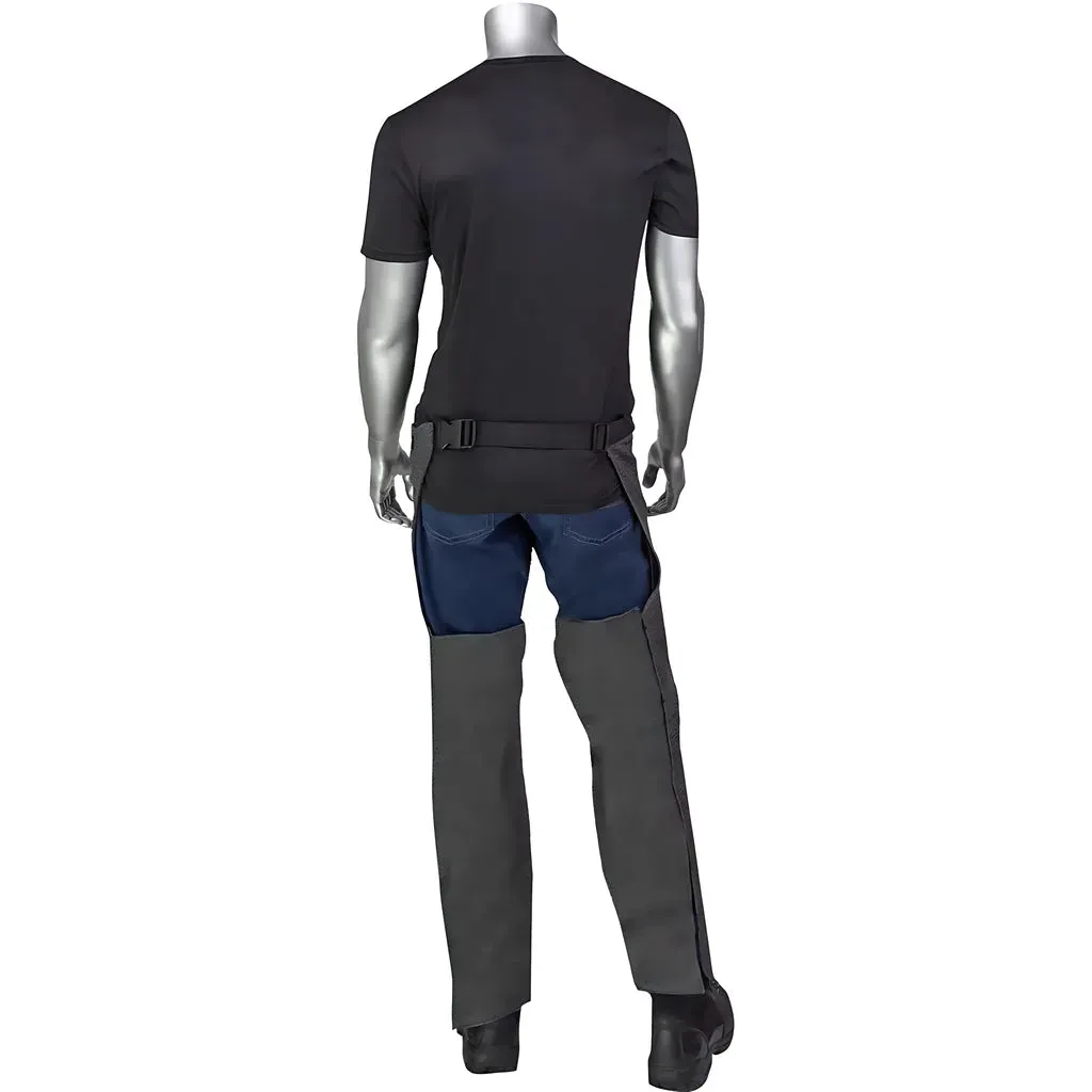 Kut Gard CHAPS-2.5-MR-40 ATA Blended Cut Resistant Chaps that Wrap Around Legs, Adjustable Hook & Loop Straps