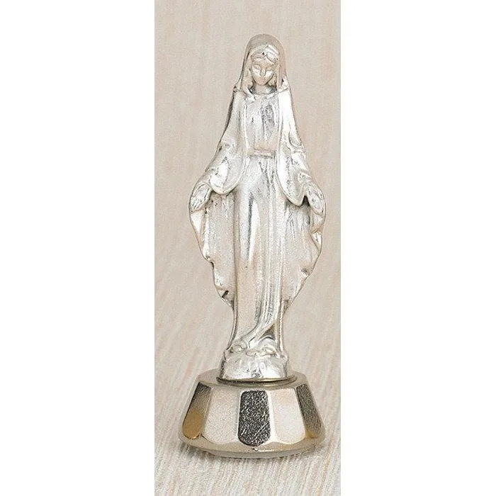 Lady of Grace Adhesive 3 inch Mini Statue