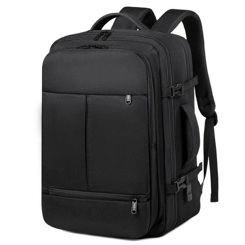 Large Capacity Backpack with Multiple Pockets for Business Travel