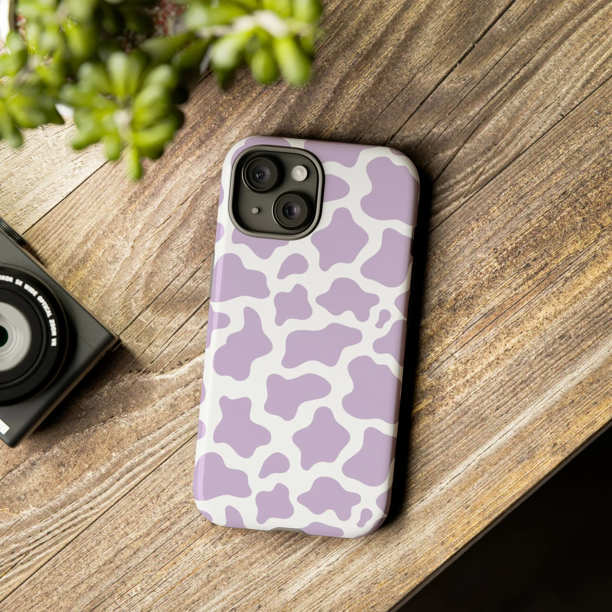 Lavender Cow Phone Case