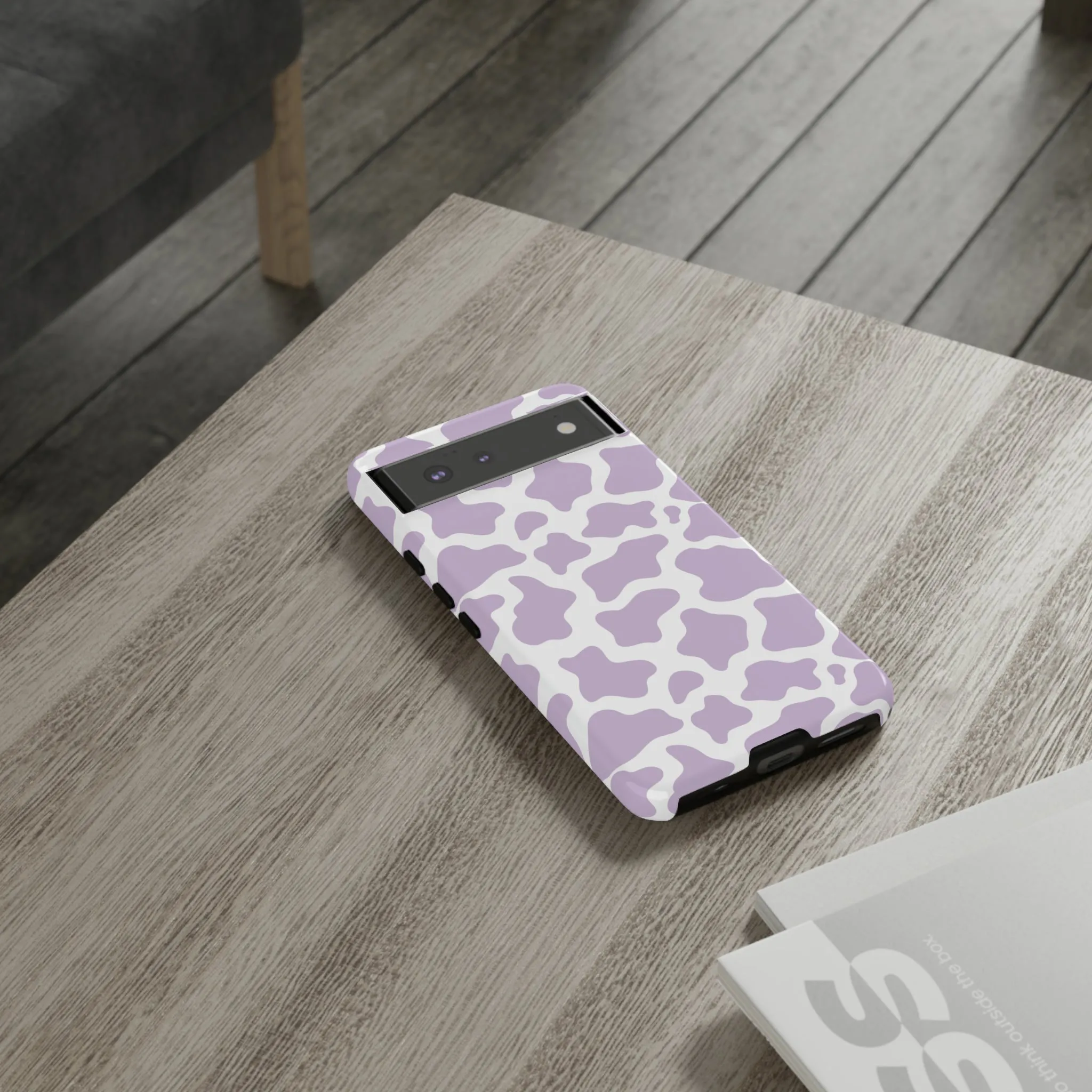 Lavender Cow Phone Case