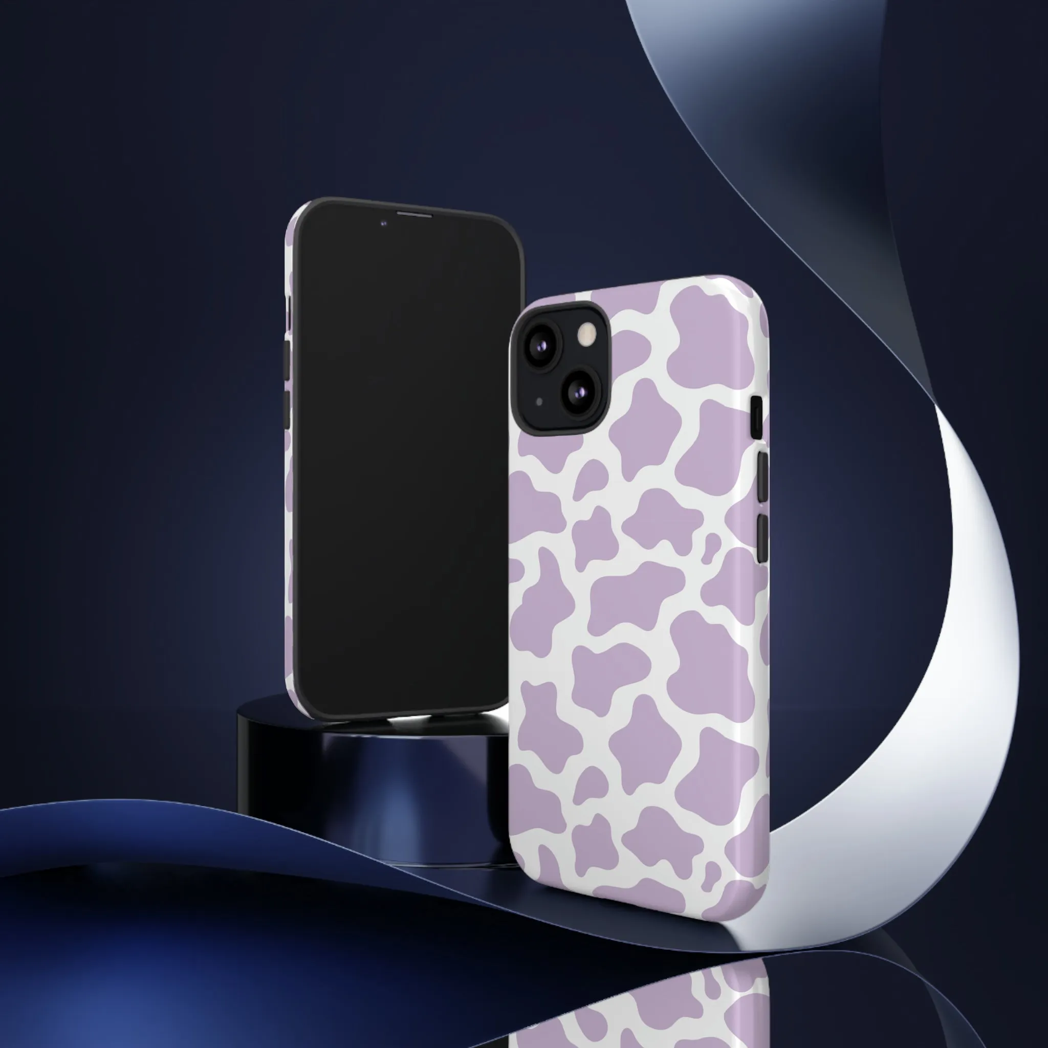 Lavender Cow Phone Case