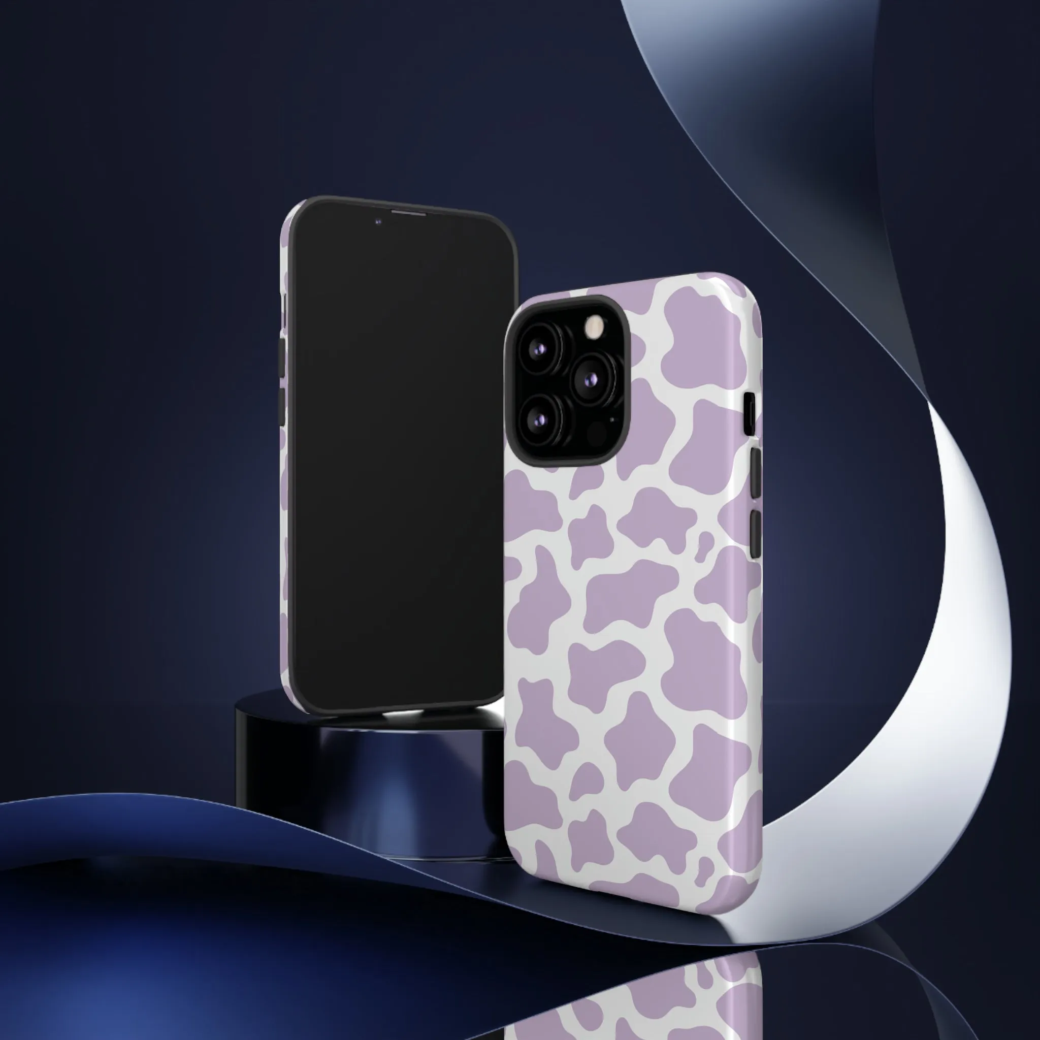 Lavender Cow Phone Case