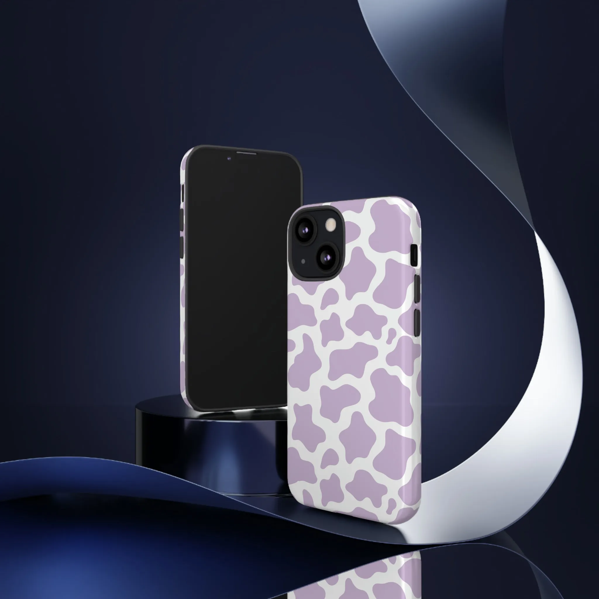 Lavender Cow Phone Case