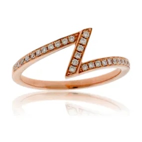 Lightning Strike Diamond Fashion Ring