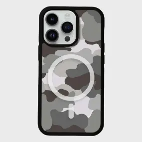 MagSafe iPhone 13 Pro Grey Camo Case