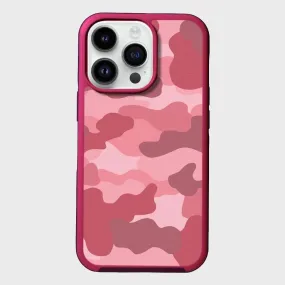 MagSafe iPhone 14 Pro Max Pink Camo Case