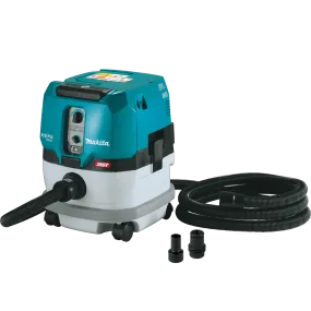 Makita (GCV02ZX) 40V Max XGT Brushless Cordless 2.1 Gallon HEPA Filter Dry Dust Extractor, AWS Capable (Bare Tool)