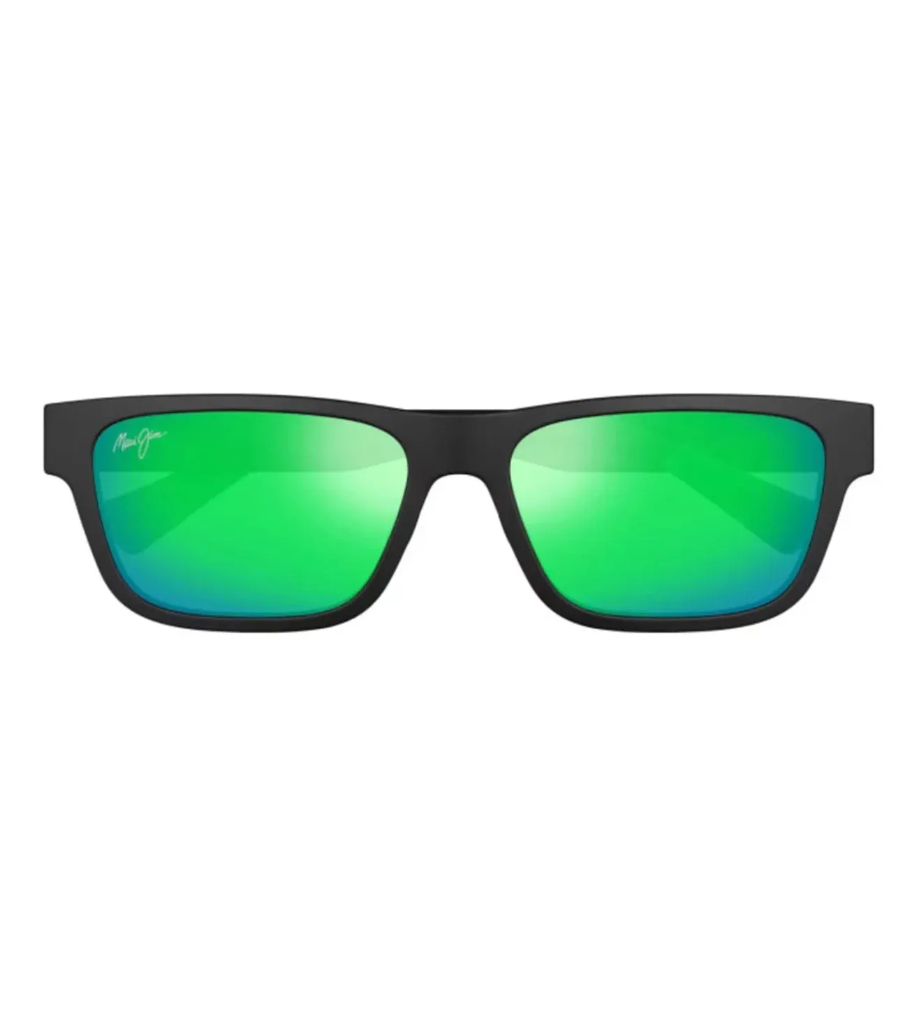 Maui Jim Unisex Green Square Sunglasses