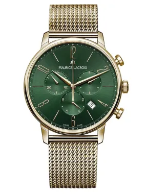 Maurice Lacroix Eliros 40 Chrono - PVD Green - Milanese