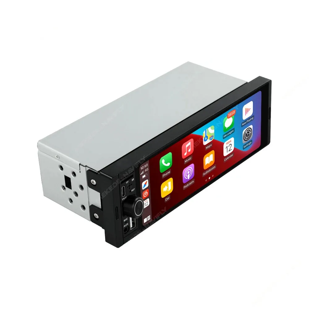 MEKEDE 6.86 Inch 1Din Carplay Android Auto Car Radio Multimedia Video MP5 Player With BT FM Stereo USB Type-C Plug Autoradio