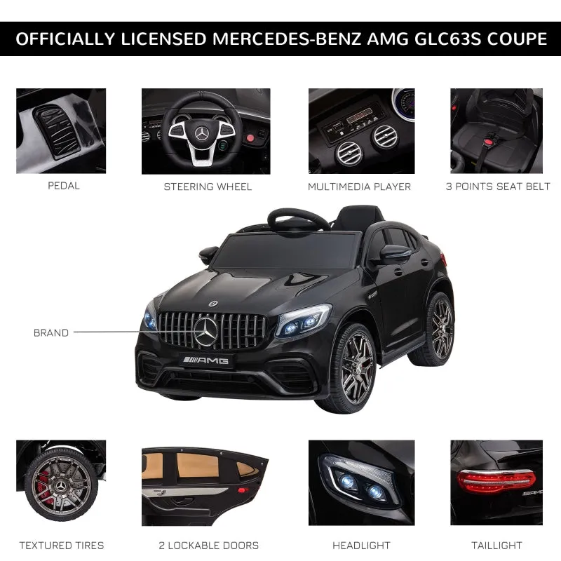 Mercedes Benz AMG 12v Ride On Car - Black