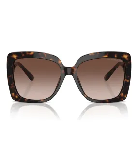 Micheal Kors Women's Brown Gradient Butterfly Sunglasses