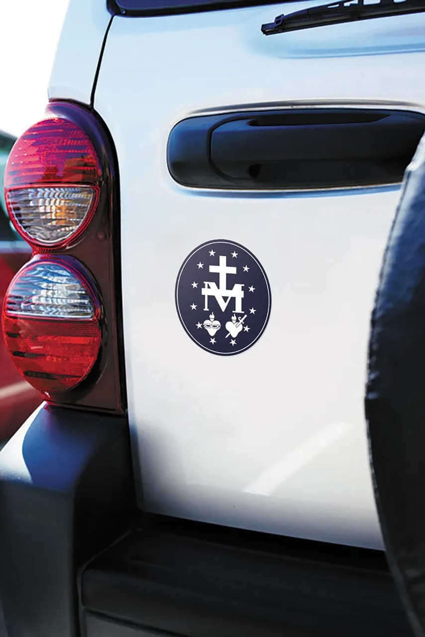 Miraculous Medal Auto Magnet