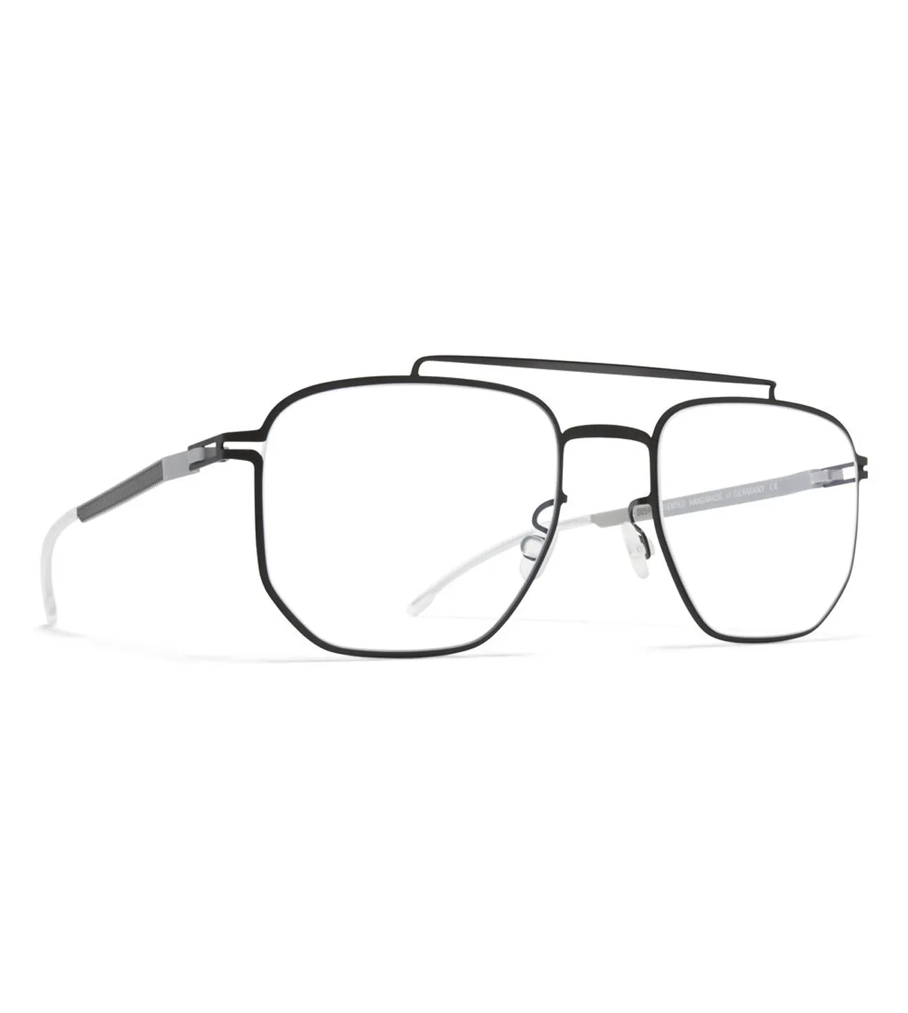 Mykita Unisex Black Aviator Optical Frame