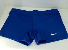 Nike Women's 5 Inch Performance Volleyball Shorts Large Royal