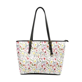 Nipin Blossom Leather Tote Bag/Large