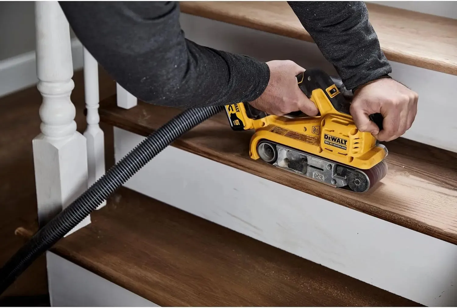 Open Box -  Dewalt 20V Max Xr 3 X 21  Belt Sander Cordless Bare Tool