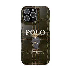 Originals Polo Suited Teddy Luxe iPhone Tartan Cases