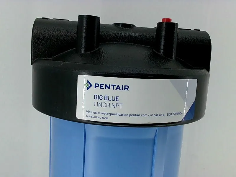 Pentair Blue Filter Housing 1 Npt 10