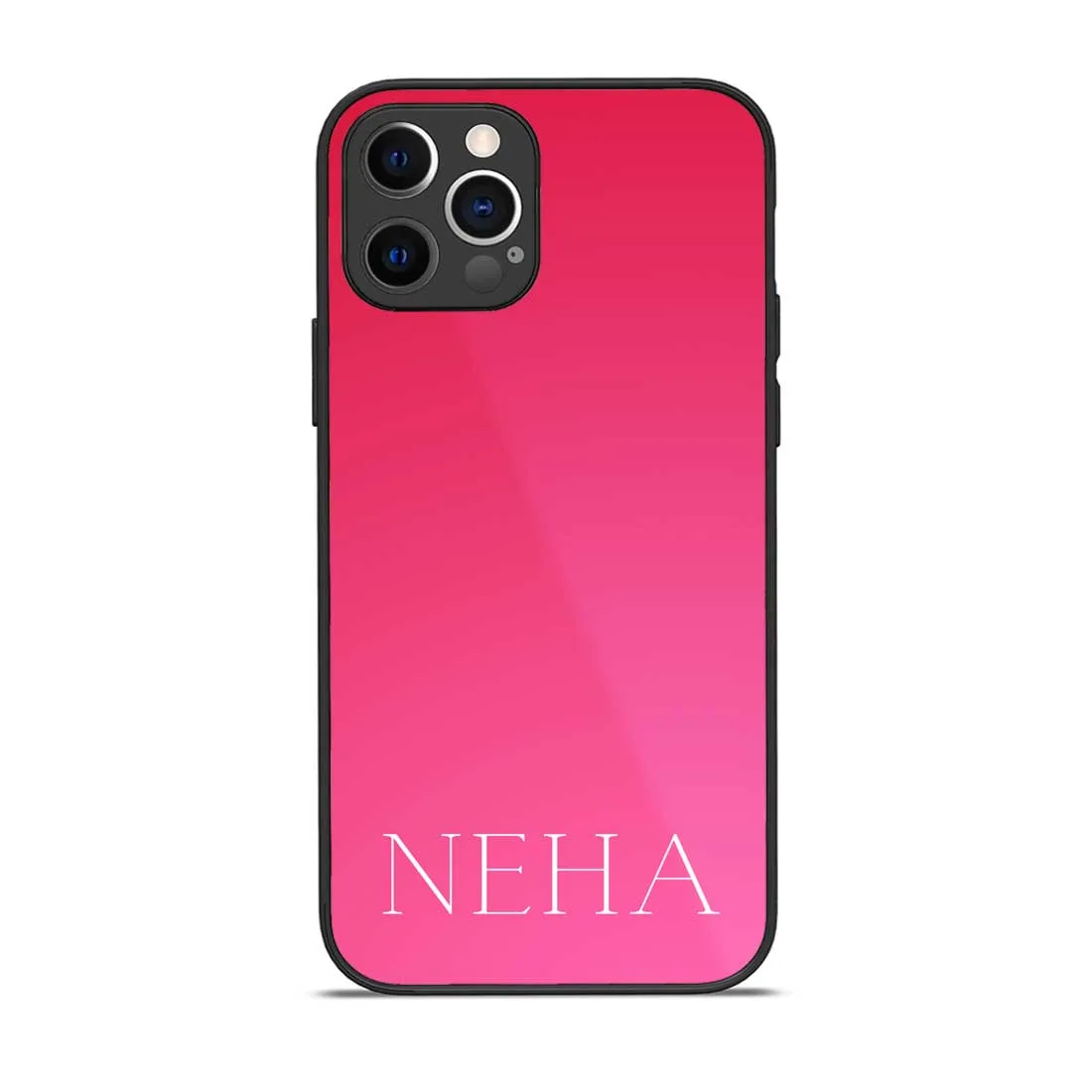 Personalized Cover iPhone 13 pro Phone Case With Name -  Gradients