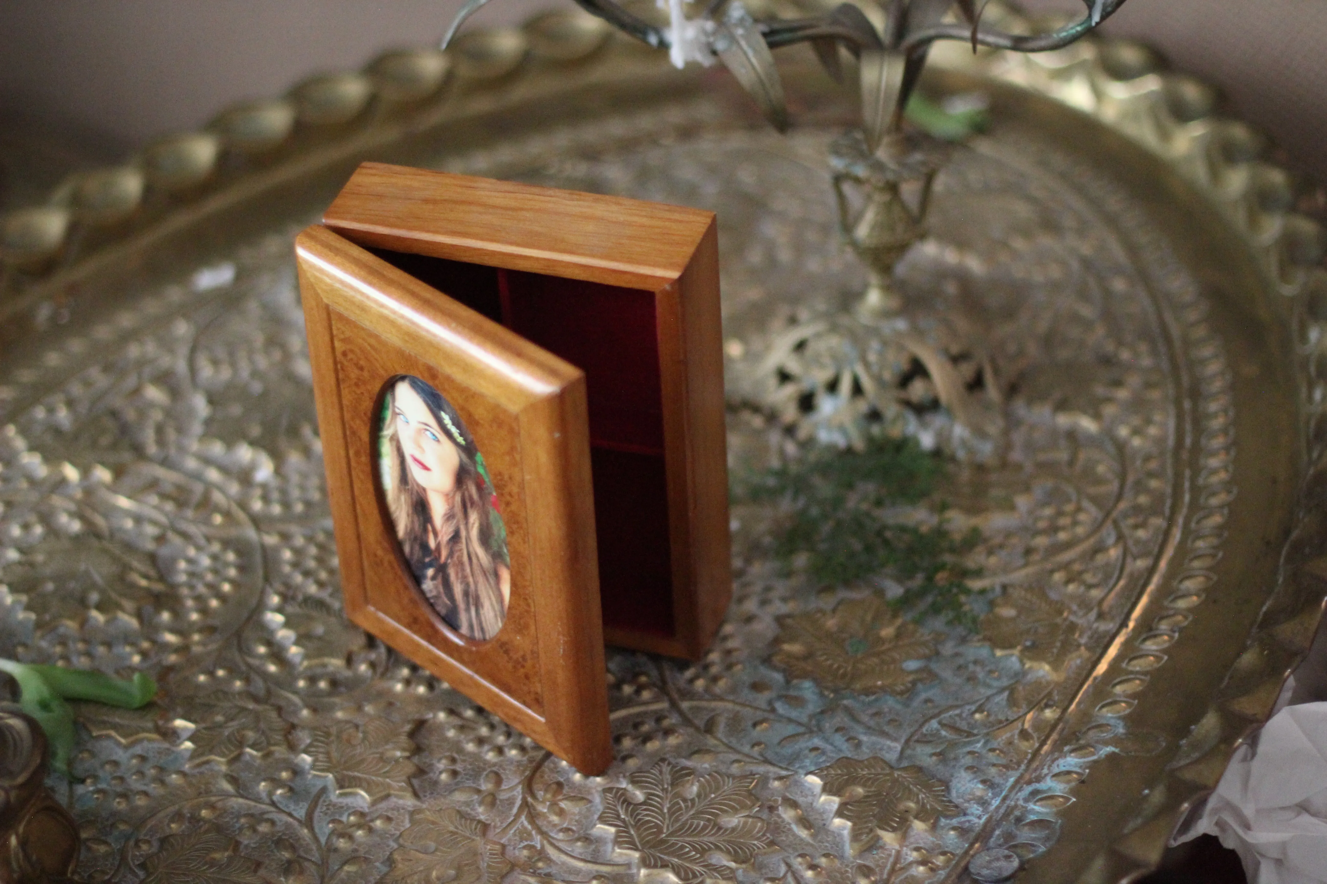 Picture Frame Wodden Jewellery Box