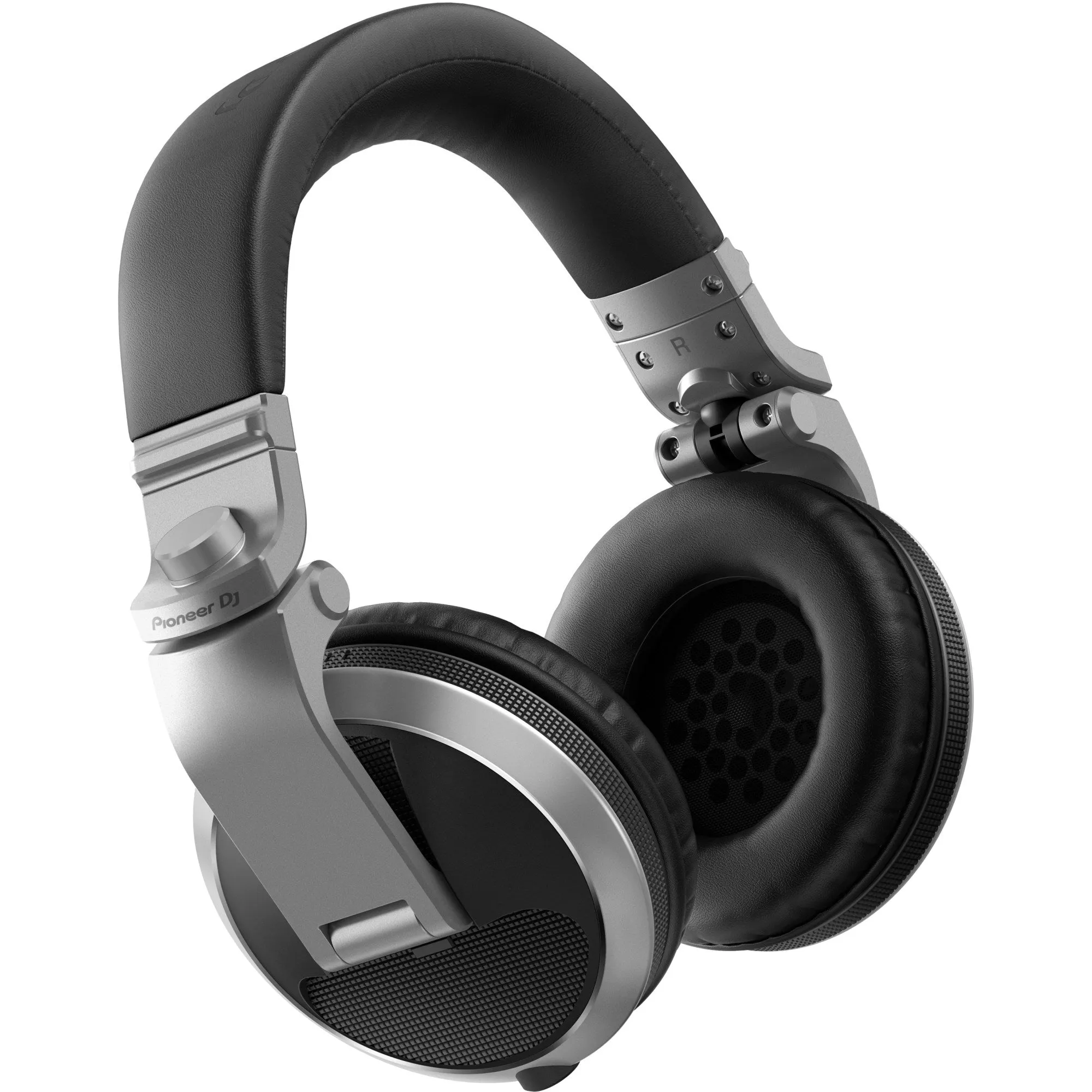 Pioneer DJ HDJ-X5-S Over-Ear Wired Studio DJ Headphones, Professional Audio Equipment for DJ Booth and Recording - Silver